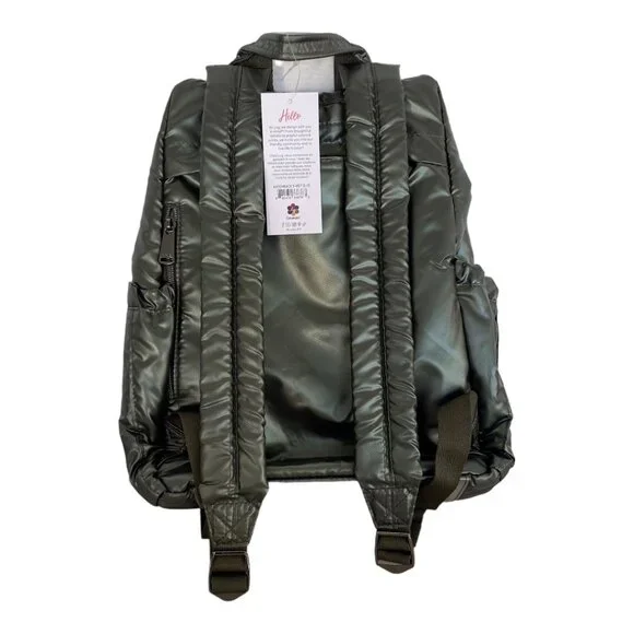 LUG Fall Box 2023 Metallic Olive Green Hatchback 3 Backpack - Picture 6 of 6